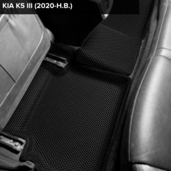 3D коврики EVA с бортами Kia K5 III (2019-н.в.)