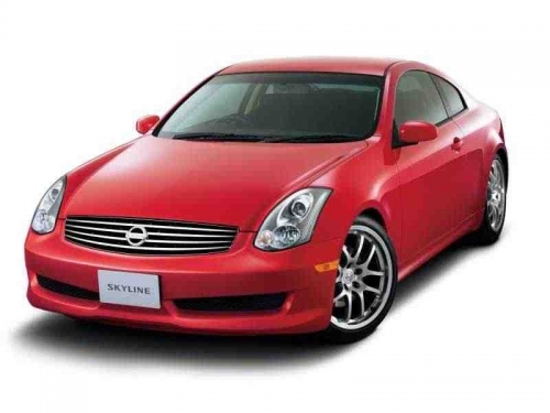 2D коврики EVA в салон  на Nissan Skyline XI V35 купе, правый руль (2003-2004)