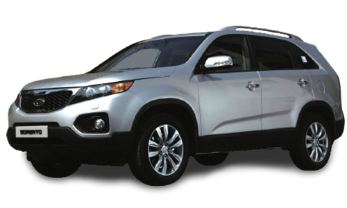 2D коврики EVA в салон и багажник  на Kia Sorento II корейская сборка (2009-2012)