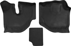 3D коврики EVA с бортами в салон на КАМАЗ КОМПАС 9 (2022-н.в)